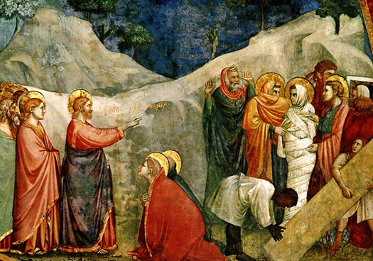 “Resurrección-de-Lázaro”-por-Giotto-di-Bondone